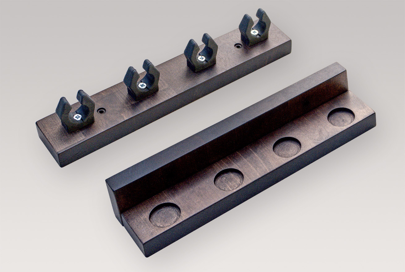 Holder for 4 cues web